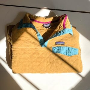 Patagonia Snap quilted fleece
